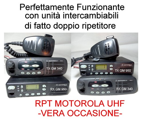 Ponte radio ripetitore - radio, uhf